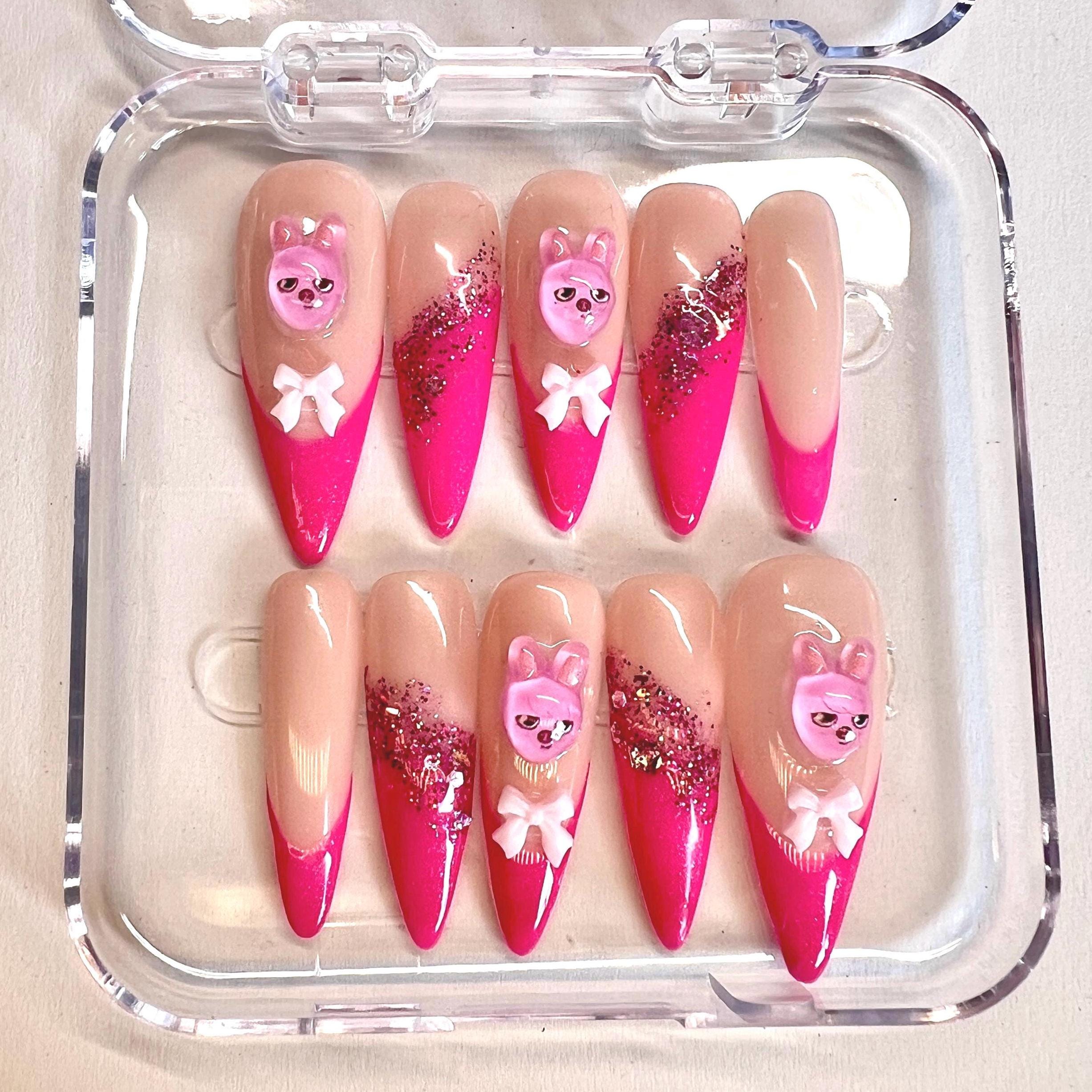 Stray Kids Dwaekki Press on Nails - Skzoo Skz Changbin Dwaekki