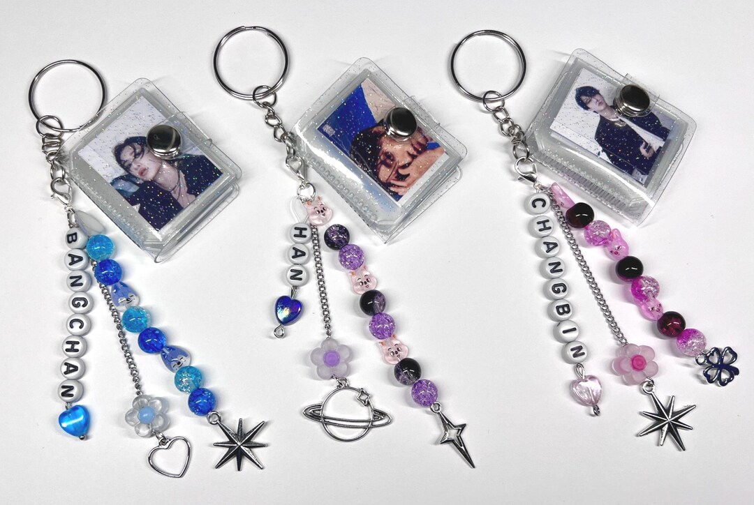 Stray Kids Custom Photobook Keychain - Etsy