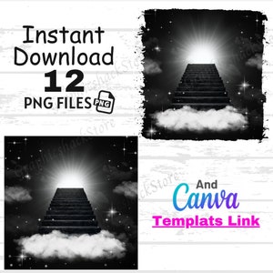 In Loving Memory PNG Black Gold Heaven Canva T shirt Design Template In Loving Memory PNG Black Gold Heaven Canva T shirt Design Template
