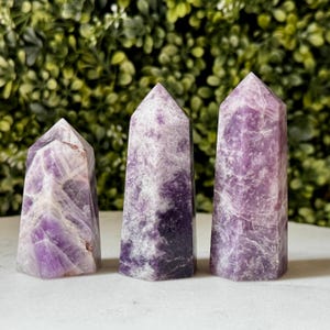 Amethyst Tower: Polished Crystal Point for Meditation & Calming