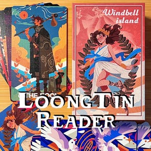 Windbell Island Tarot Deck – Colorful Tarot Card, Fantasy-Themed Tarot, RWS Tarot Deck, Gilded, Standard, Mini Editions, Life Exploration
