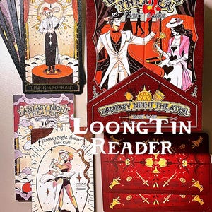 Fantasy Knight Theater Tarot – Collector’s, Standard & Pocket, RWS Tarot, Theatrical Fantasy-Themed Tarot Deck