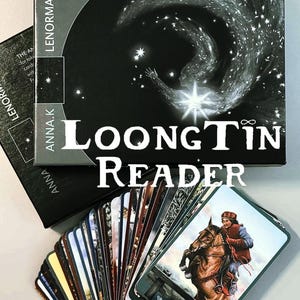 Anna K Lenormand Deck - Realistisches emotionales Lenormand, Anna K Indie Tarot Deck, Handbemaltes Deck, Klassisches Indie Deck, Gemütliches Lenormand Deck
