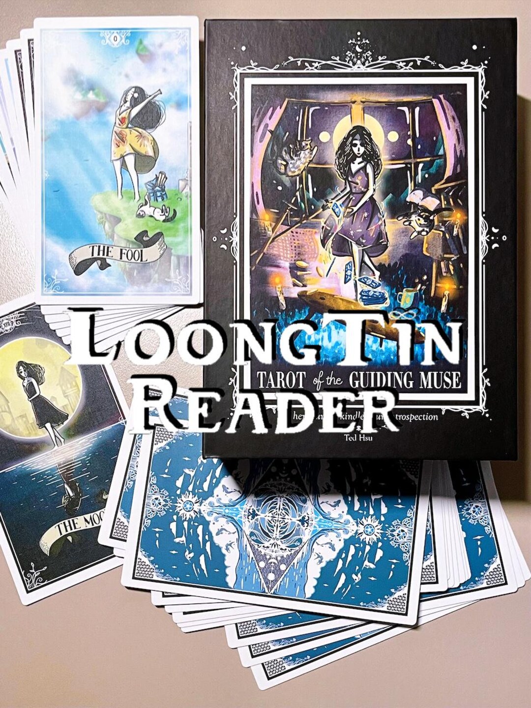 Tarot of the Guiding Muse – Ted Hsu Art, Dark and Bright Rws