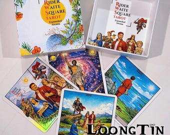 【新品・未使用】新品RWS panorama tarot ワイドパノラマタロット RWS パノラマタロットデッキ：Deckstiny の Kickstarter 版 - Etsy 日本