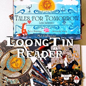 Tales of Tomorrow Lenormand Deck by MJ Crow – Indie First Printing with Box, Rare Edition, Dreamlike Lenormand Oracle Tarot Deck for Reading