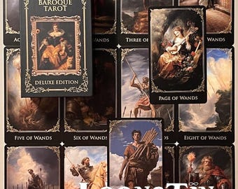 The Baroque Tarot Deck Deluxe Edition – Luxury RWS Tarot