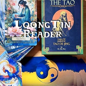 Whispers of the Tao Tarot: Tarot inspired by Tao De Jing, Tao-Inspired Watercolor, Spiritual Reflection & RWS-Based Tarot, Peaceful Tarot