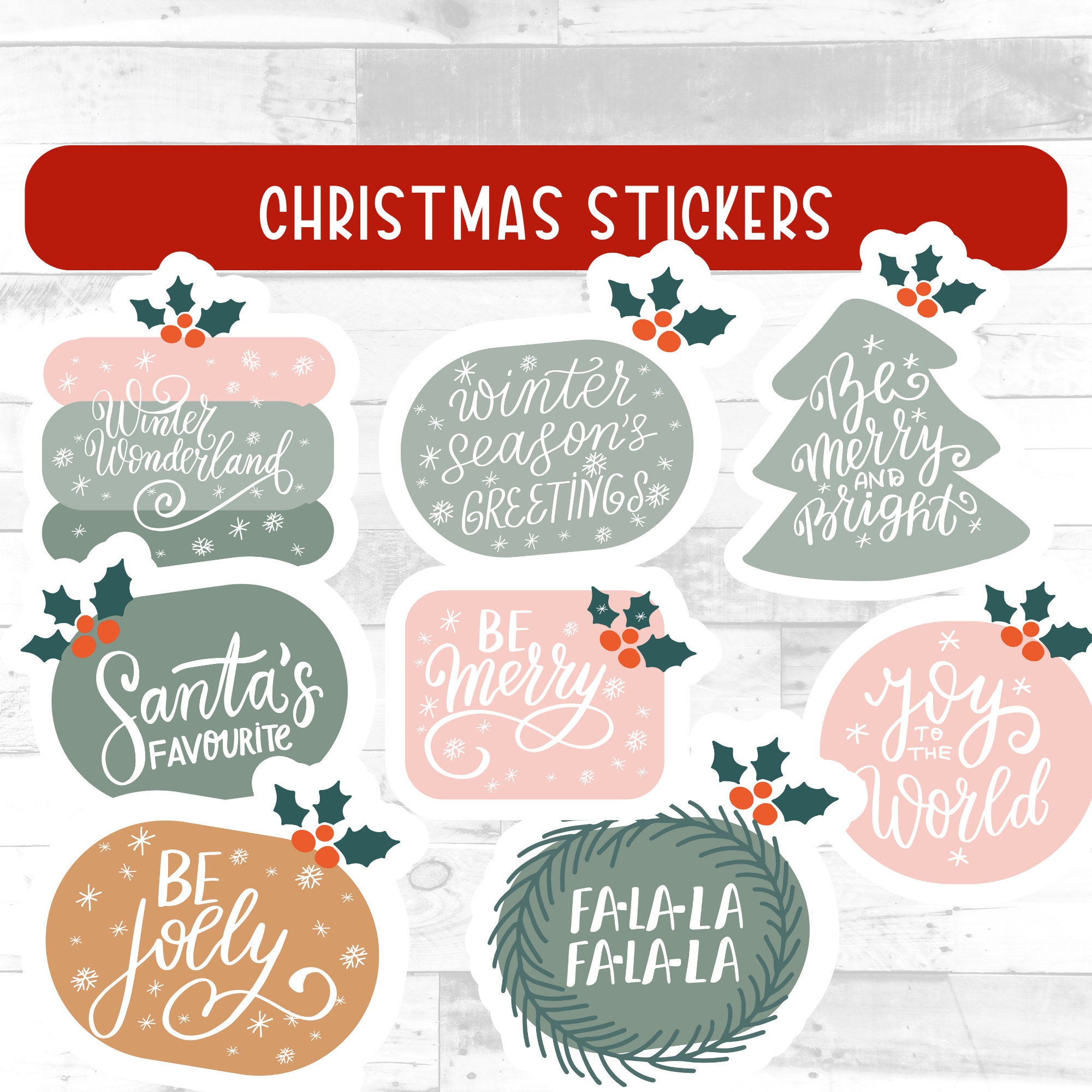 Easykart Labels 180 Christmas Cards Assortment With Envelopes & Sealing