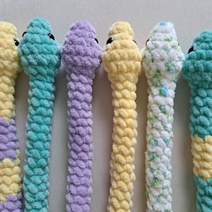 Crochet Small Snake Plushie