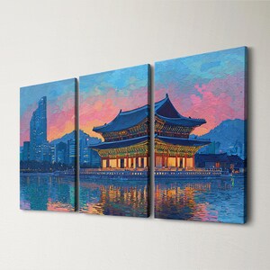Korean Temple Painting - Etsy