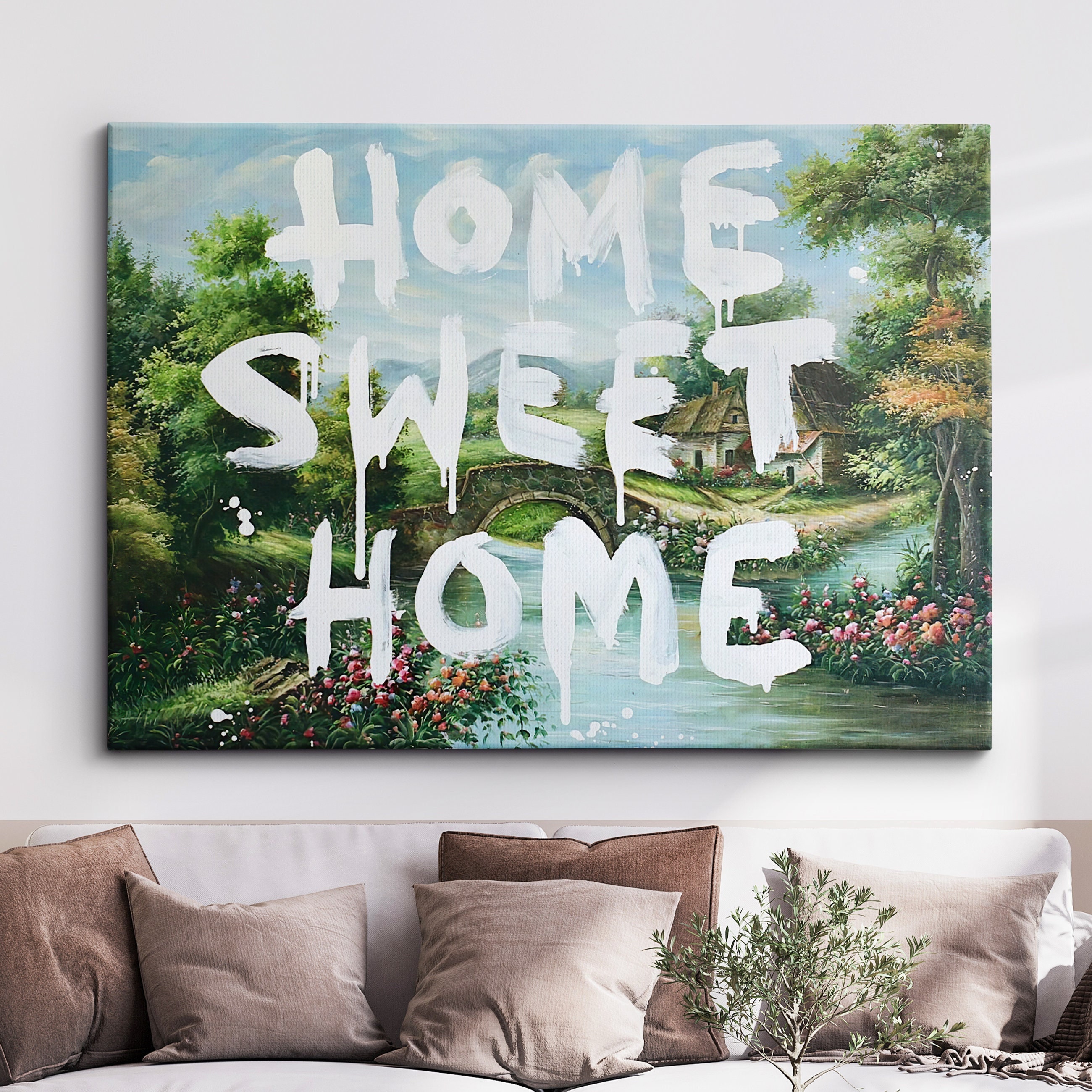 【海外版】Banksy Home Sweet Home Banksy - Home Sweet Home (Moco Museum, limited ed.) – LYNART