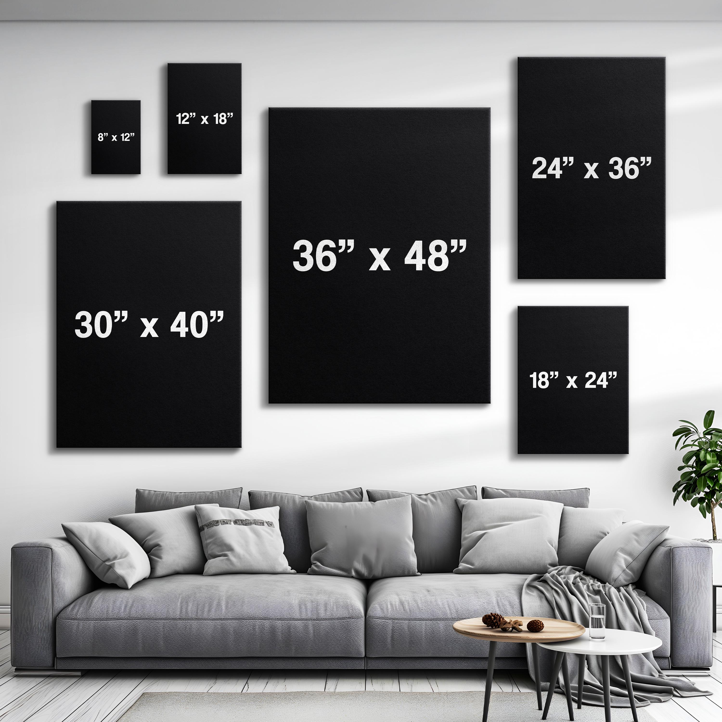 Cool Monkey Animals Hoofdtelefoon Poster Decoratief Schilderij Canvas