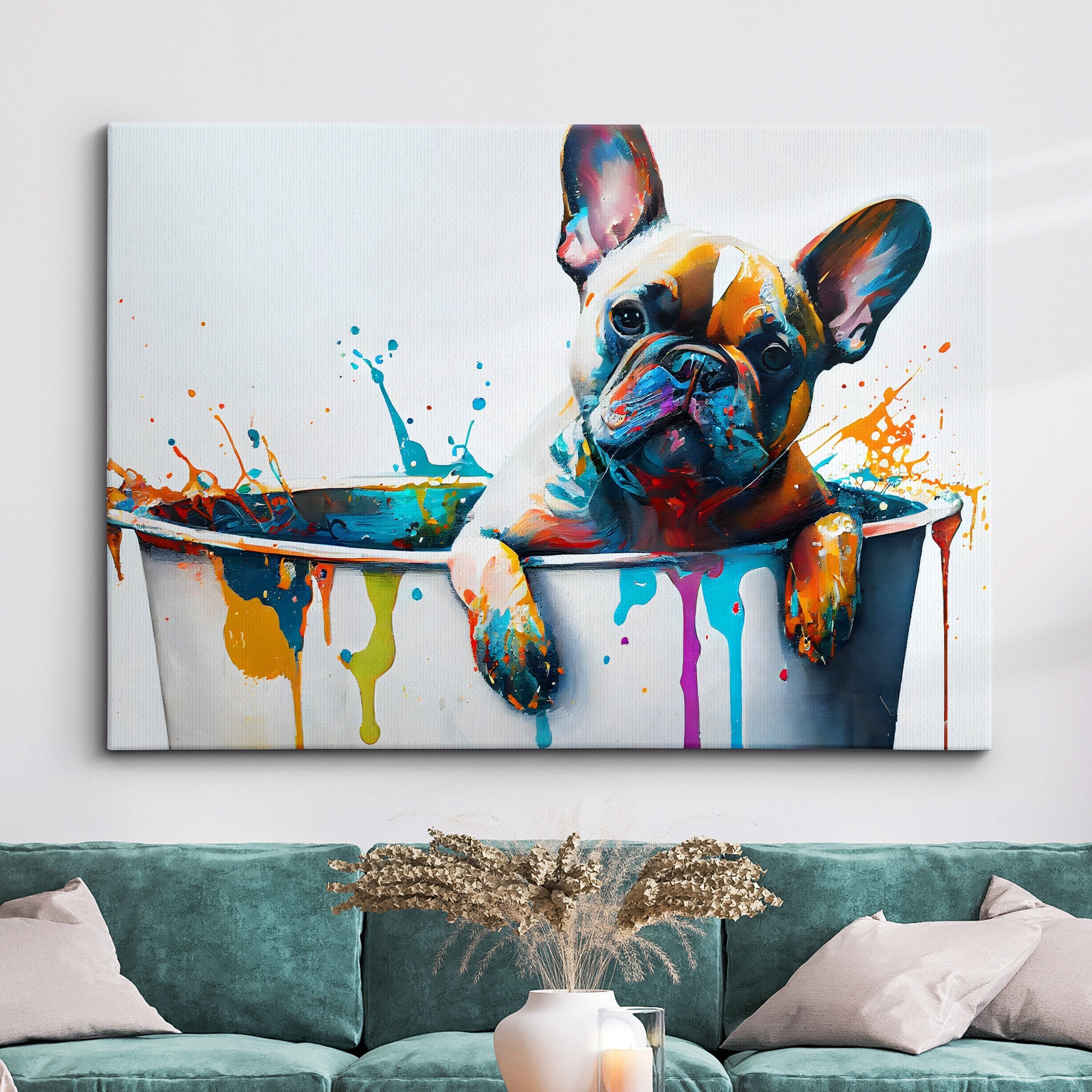 Paint hotsell splash bulldog