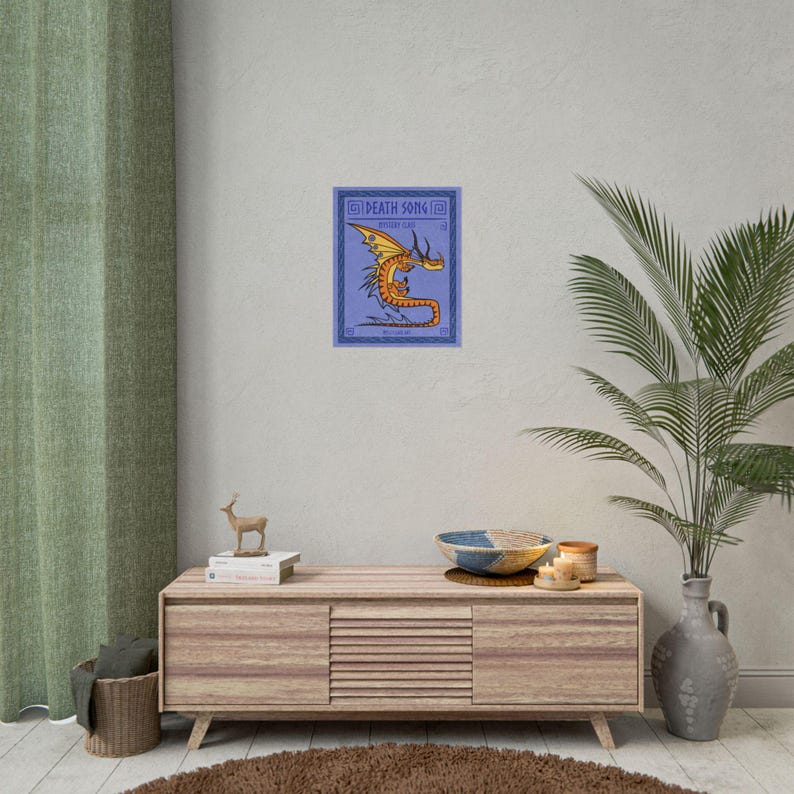 Death Song Dragon HTTYD Inspired Stylized Poster Etsy death-song-dragon-httyd-inspired-stylized-poster-etsy