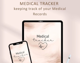 Planificador de información médica, registros de salud de pacientes, organizador de atención médica, seguimiento quirúrgico, diario de bienestar, Android, iPad, Godnotes