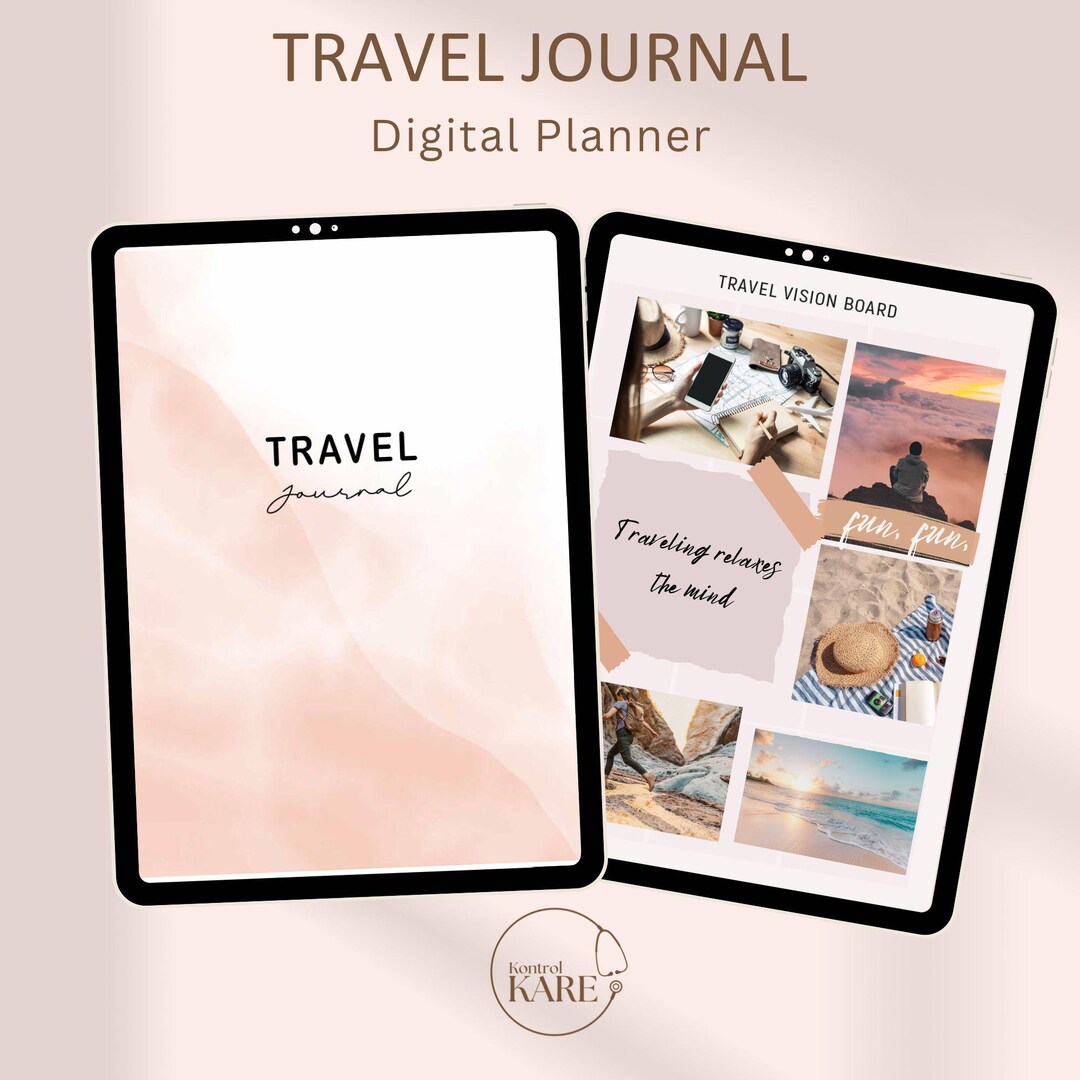 Travel Vacation Journal, Cruise Tracker, Trip Organizer, Adventure Log ...
