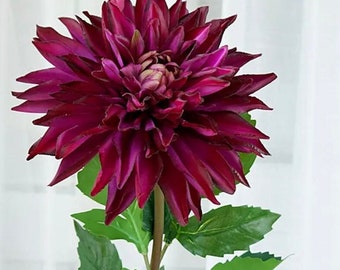 Extra large real touch dahlia sells on wayfair for 56.99 see pics