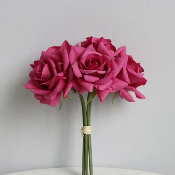 Real Touch Roses Etsy