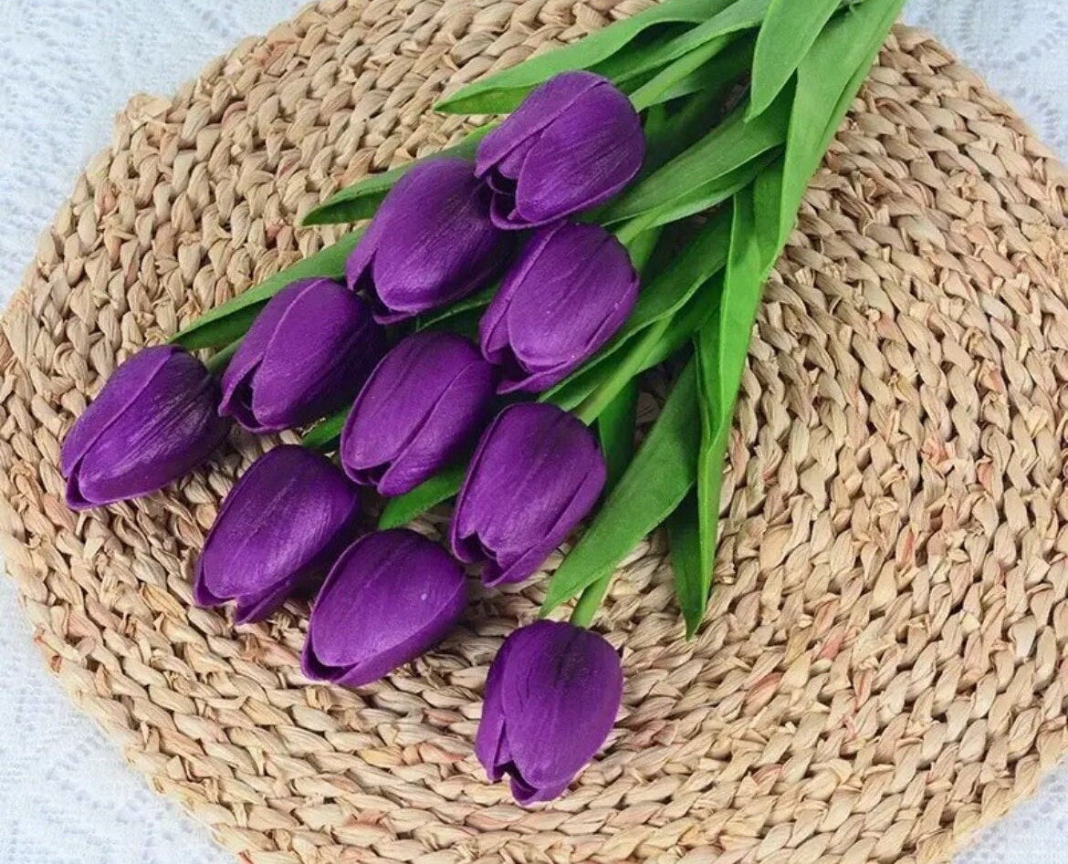 18 Real Touch Tulips - Etsy