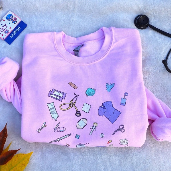 Cute Hospital Supplies Sweatshirt