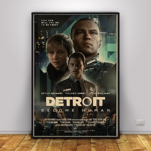 Detroit: Become Human Markus Poster Print Wall Art Decor Fanart videogames