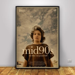 Mid90s Poster, Wall Art, Wall Prints, Home Decor, Kraft Paper Print, Gift Poster, Movie Poster