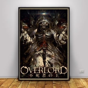 Overlord Anime Poster Poster for Sale by samjonmuno