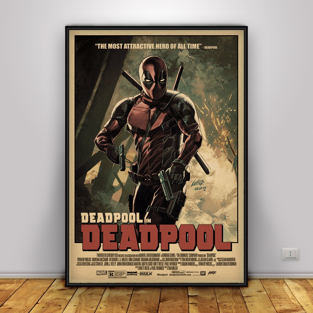 Ryan Reynolds Sexy And Strong Poster Art Poster Canvas Painting Decor Wall  Print Photo Gifts Home Modern Decorative Posters Framed/Unframed
