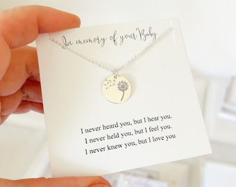 Mama Of An Angel Necklace, Miscarriage Gift, Baby Loss Necklace, Child Memorial Necklace, Sympathy Gift For Miscarriage, Lost Pregnancy Gift