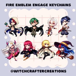 Fire Emblem Engage Keychains