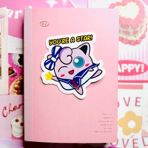 Marine Style Jigglypuff Sticker