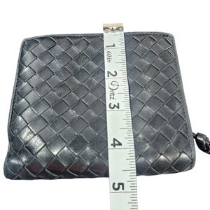 Bottega Veneta Wallet Massimo Dutti Woven Bag Set Intrecciato Leather Black image 14