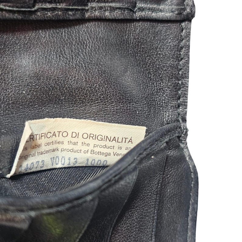 Bottega Veneta Wallet Massimo Dutti Woven Bag Set Intrecciato Leather Black image 9
