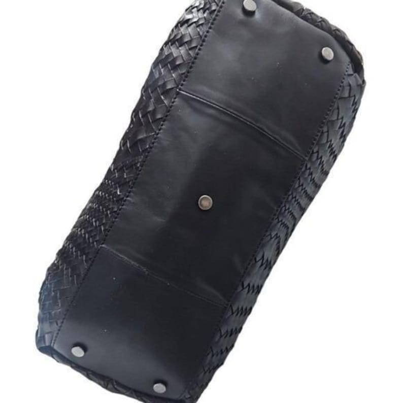 Bottega Veneta Wallet Massimo Dutti Woven Bag Set Intrecciato Leather Black image 18