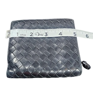 Bottega Veneta Wallet Massimo Dutti Woven Bag Set Intrecciato Leather Black image 13
