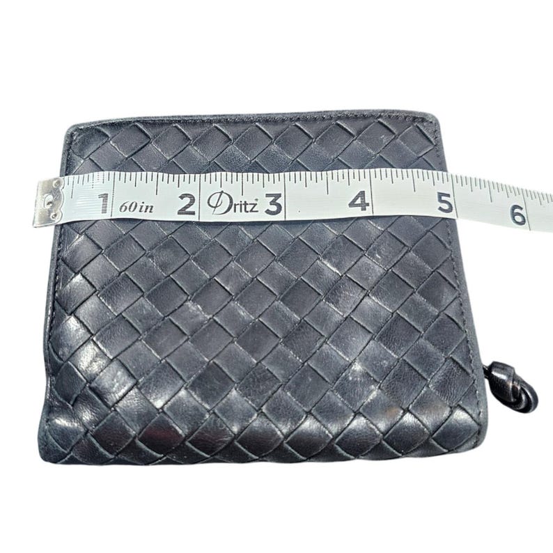 Bottega Veneta Wallet Massimo Dutti Woven Bag Set Intrecciato Leather Black image 13