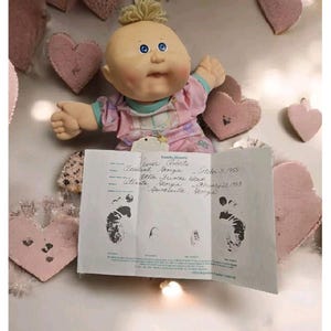 Cabbage Patch Kids CPK Vintage Xavier Roberts 1978/1983 Geboorteakte inbegrepen