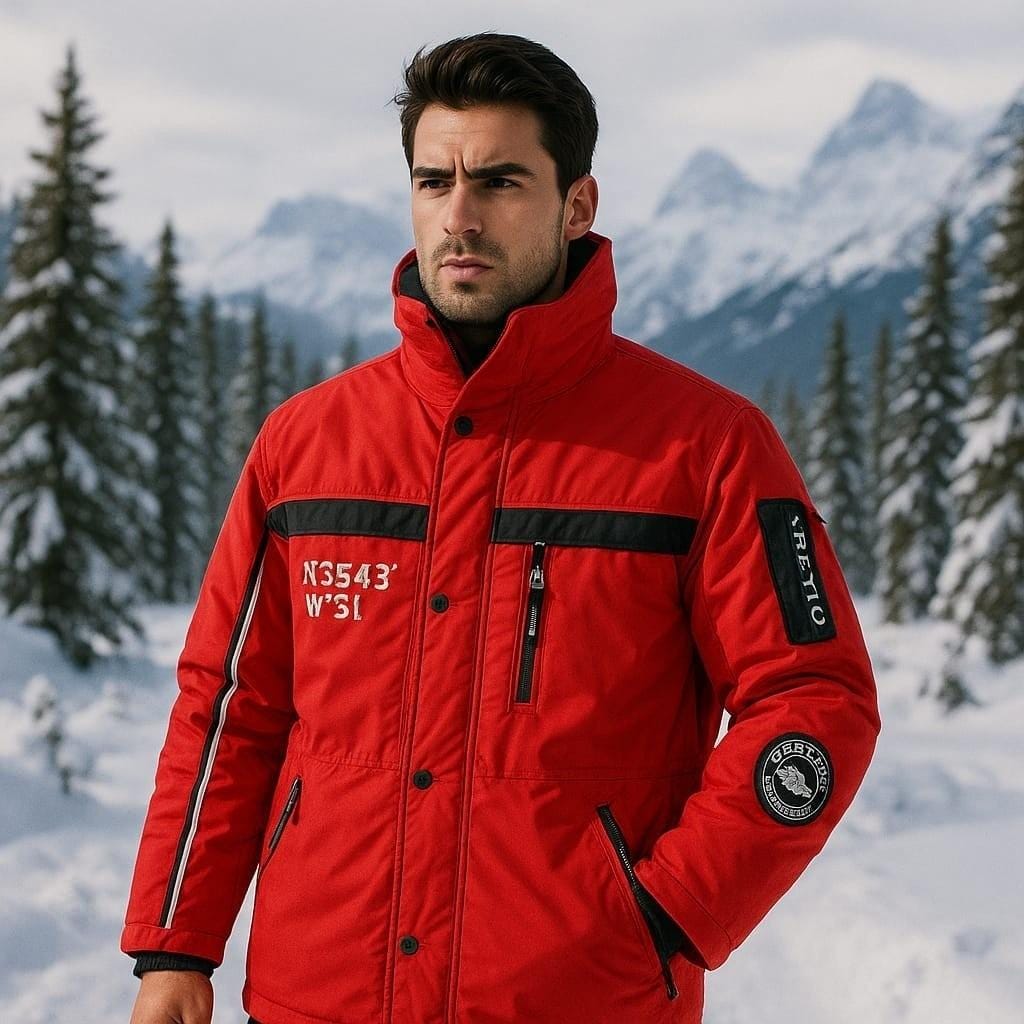 Parka Vintage Vert Kindaire Shipley - Taille S/XS, Style Alpinisme Années 70/80, Occasion Très Bon état