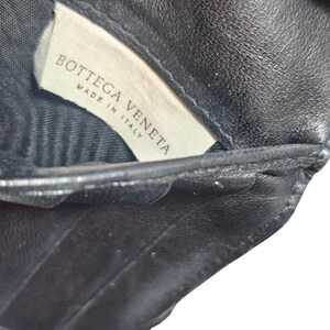 Bottega Veneta Wallet Massimo Dutti Woven Bag Set Intrecciato Leather Black image 4
