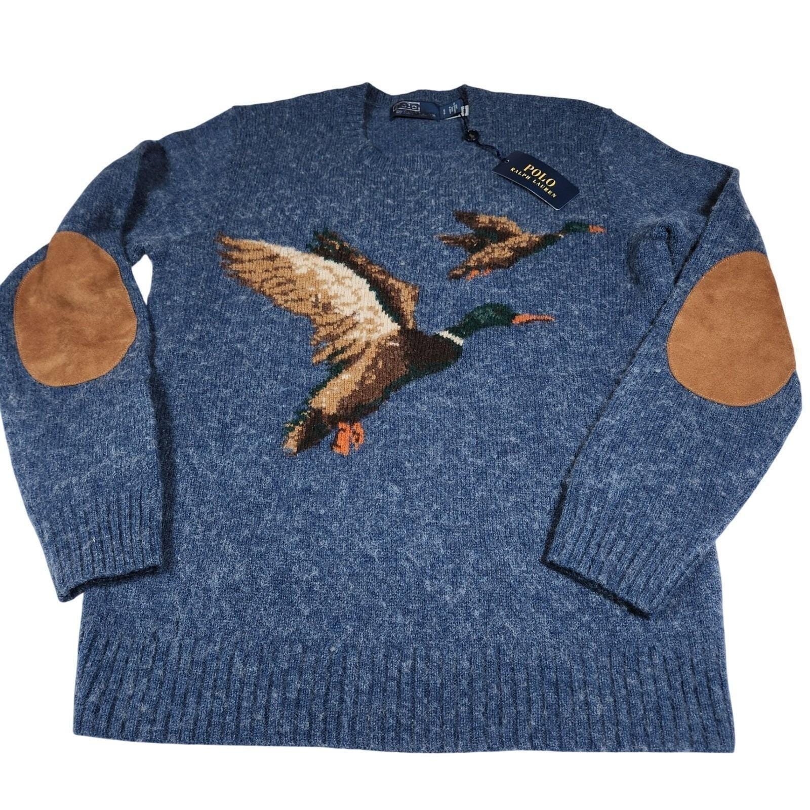 Ralph Lauren Duck Sweater - Etsy