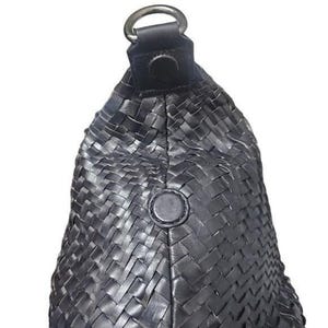 Bottega Veneta Wallet Massimo Dutti Woven Bag Set Intrecciato Leather Black image 19