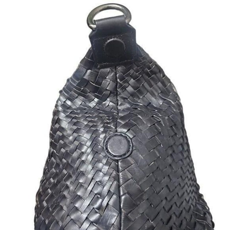 Bottega Veneta Wallet Massimo Dutti Woven Bag Set Intrecciato Leather Black image 19