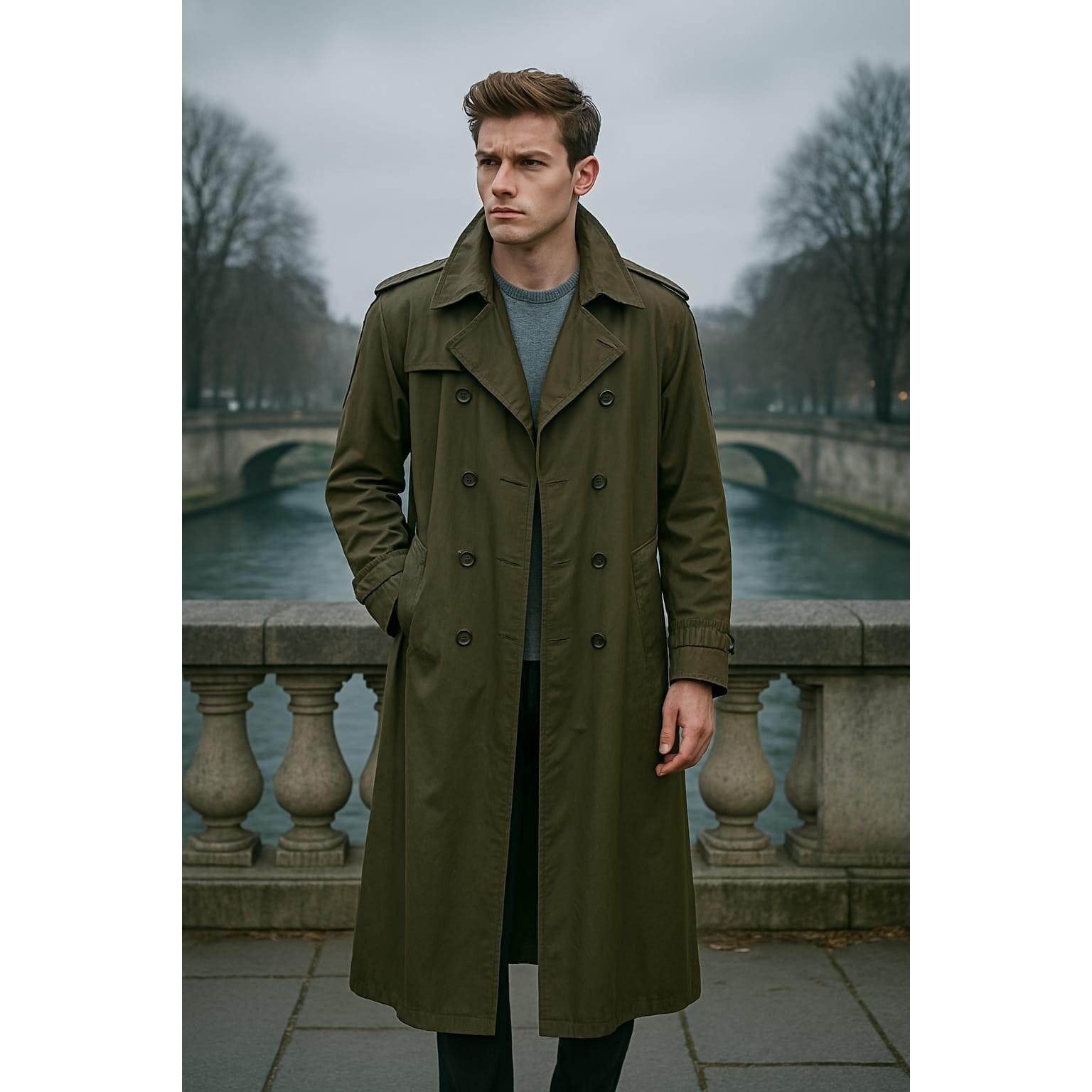 ジャケット・アウター 90's deadstock Burberry's trench coat Burberry Pre-Owned 1990s Long Trench Coat | Neutrals | FARFETCH