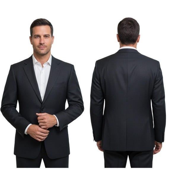 Fendi, Vintage FENDI UOMO 90's Made in Italy Woolmark Blazer Pure Virgin Wool 42R Rare