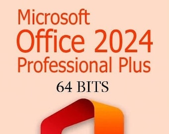 Microsoft® Office Professional Plus 2024 " 64 BITS " PreActivated