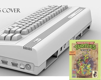 ALL Commodore™ 64 35.485 Omslag, insteek, rug en advertentie