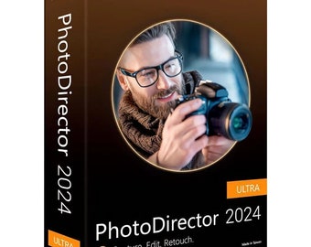 CYBERLINK® PhotoDirector Ultra 2024 PréActivated LIFETIME