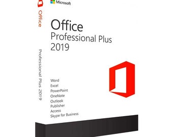 Microsoft Office Professionnel Plus 2019 préactivé À VIE