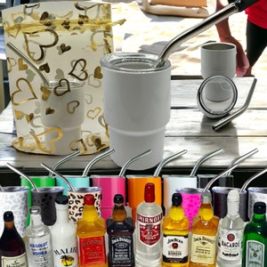 Mini Stainless Steel Shot Tumblers Sale Prices End 3-16-24